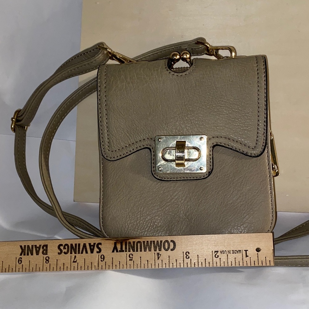 Designed for rich Tan Crossbody Bag